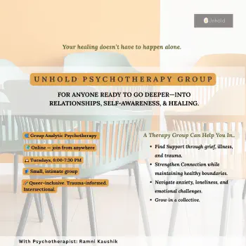Unhold Psychotherapy Group (Group therapy for depression, anxiety and relational patterns) | Image